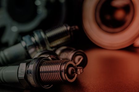 Now on stock NGK Racing spark plugs